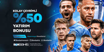 Boxbahis Kolay Çevrimli 50% Yatırım Bonusu boxbahis-kolay-cevrimli-bonus